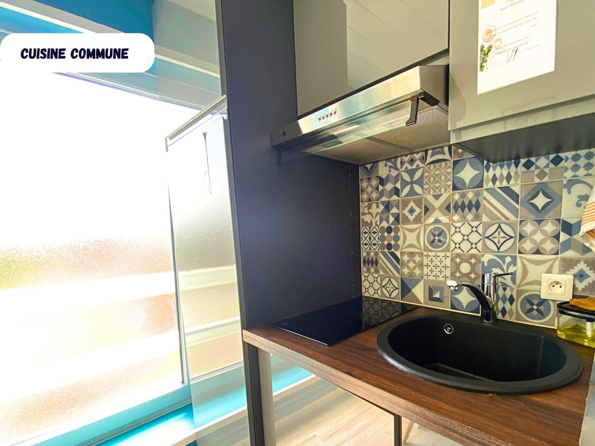 Chambre Privative Au Centre De Bourbourg - Proche Commodites Et Gare Esterno foto