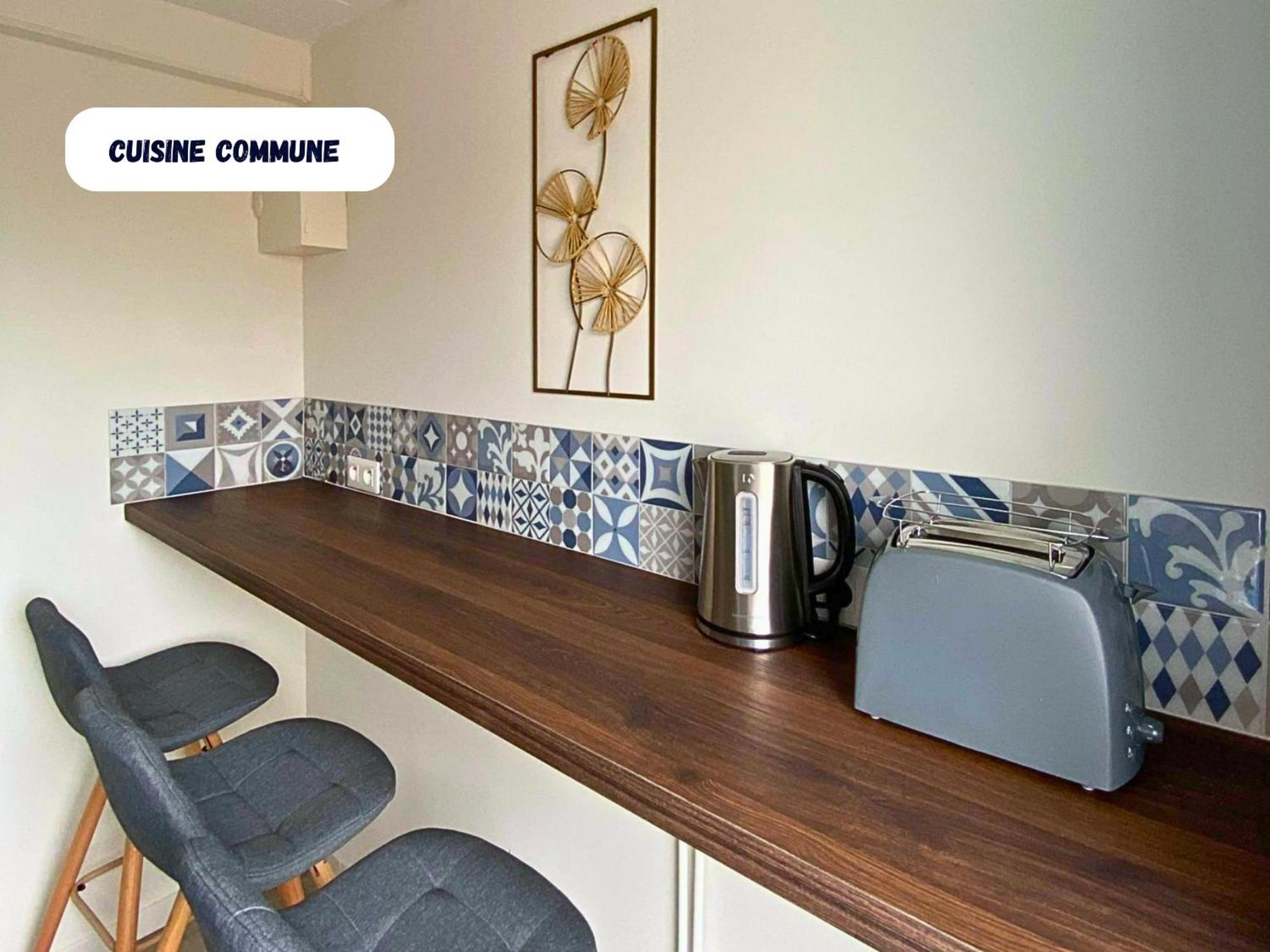 Chambre Privative Au Centre De Bourbourg - Proche Commodites Et Gare Esterno foto